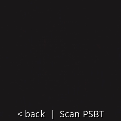 PSBT scanning interface