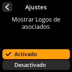 Configuración de logotipos de socios