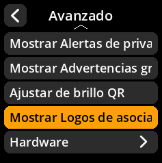 Mostrar logotipos de socios